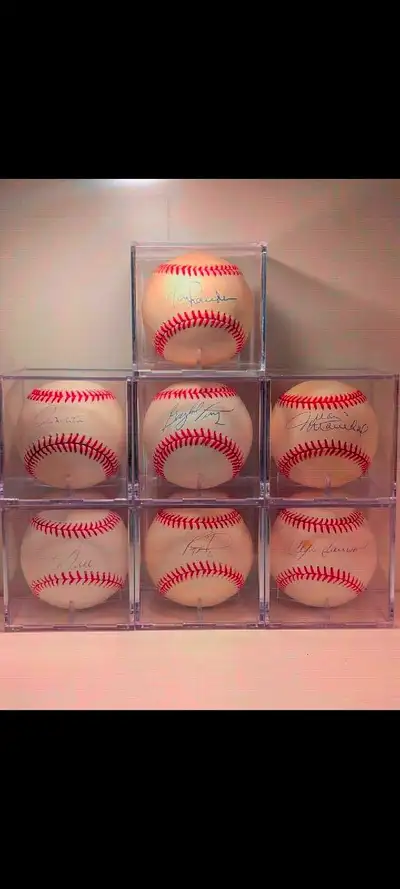 Autographed MLB Baseballs, View more