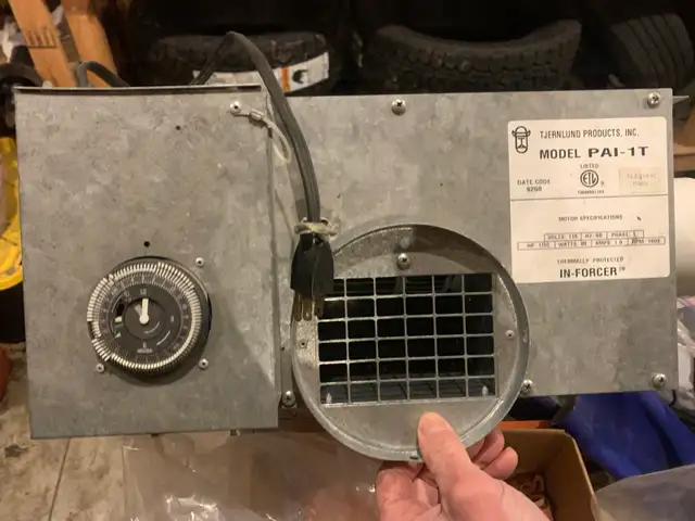 tjernlund products hvac in-forced fan ventilator in Tool Storage & Benches in Oakville / Halton Region - Image 2