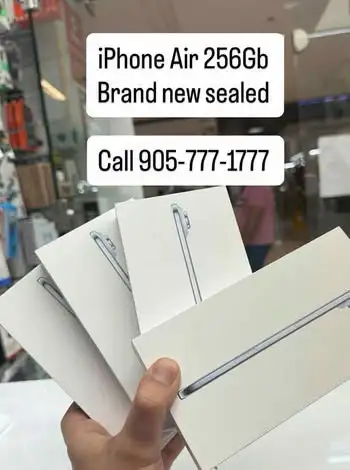 brand new sealed iPhone Air 256Gb  in Cell Phones in Mississauga / Peel Region - Image 2
