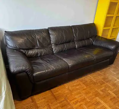 Leather Sofa, View more