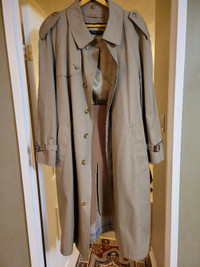 Brooks Brothers lined overcoat