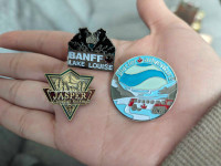 Banff, Jasper & Glacier Adventures Lapel Pins