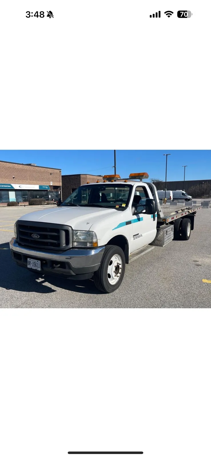 2002 ford tow truck