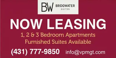 Now Leasing for October 1st, possession