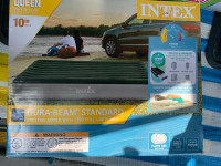Brandnew INTEX Dura-Beam Prestige Air Mattress with USB Pump, 10
