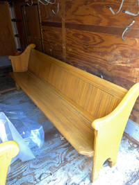 9’ Church pews for sale