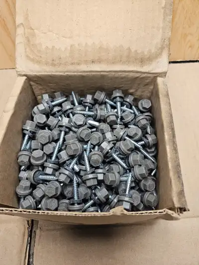 1"long Nylon head screws, metal to wood, charco, View more