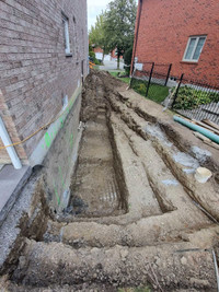 Additions, excavations, waterproofing, demo, utility connections