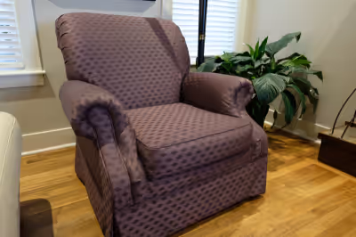 Accent chair by Broyhill. Clean and comfortable. Non smoking, no pets home. $60.