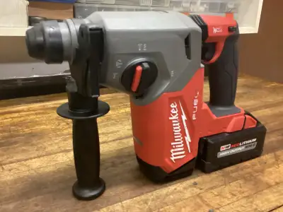 MILWAUKEE M18 FUEL BR. 1” SDS ROTARY HAMMER/AUTO STOP/6.0 BATT., View more