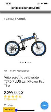 Vélo électrique roue 26 po
