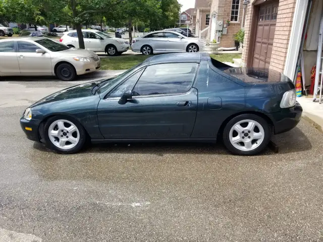 1995 Honda Civic Del Sol VTEC - Rare Isle Green Pearl! AS IS !!! in Cars & Trucks in Oakville / Halton Region - Image 7