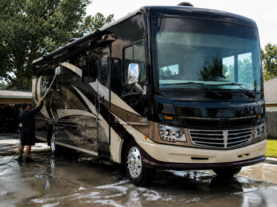 Professional RV & Motorhome Detailing in Kelowna and surrounding areas. Message here or at KelownaPr...