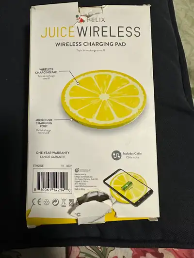 Helix juice wireless charging pad, View more