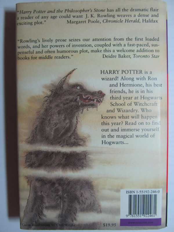 HARRY POTTER and the Prisoner of Azkaban – 1999 HC WDJ in Children & Young Adult in City of Halifax - Image 4