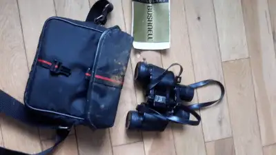 Bushnell zoom ensign 7x15 binoculars insta focus zoom, View more