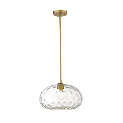 Chloe 1 Light Pendant in Olde Brass, View more