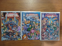 Bloodpool comic book lot. Issues 1 to 3. Image comics 1995