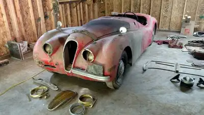 im looking to buy an older jaguar xke e-type or xk120 xk140 xk150 any condition will do please send...