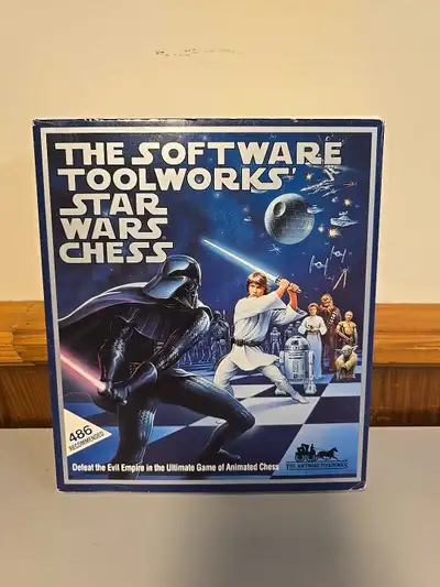 Star Wars Chess big box PC Video Game The Software Toolworks 486, View more