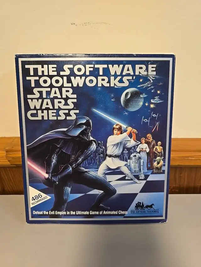 Star Wars Chess big box PC Video Game The Software Toolworks 486 in PC Games in St. Catharines - Image 2