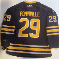 Jason Pominville Buffalo Signed Jersey - Reduced