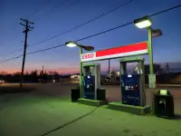 Esso gas station / Subway restaurant from owner