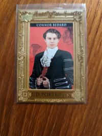 Connor Bedard Upper Deck  Portrait Card P-60