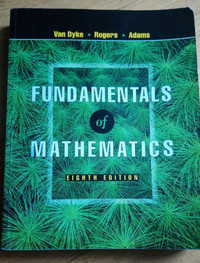 Fundamentals of Mathematics 2003 - Van Dyke - eight edition
