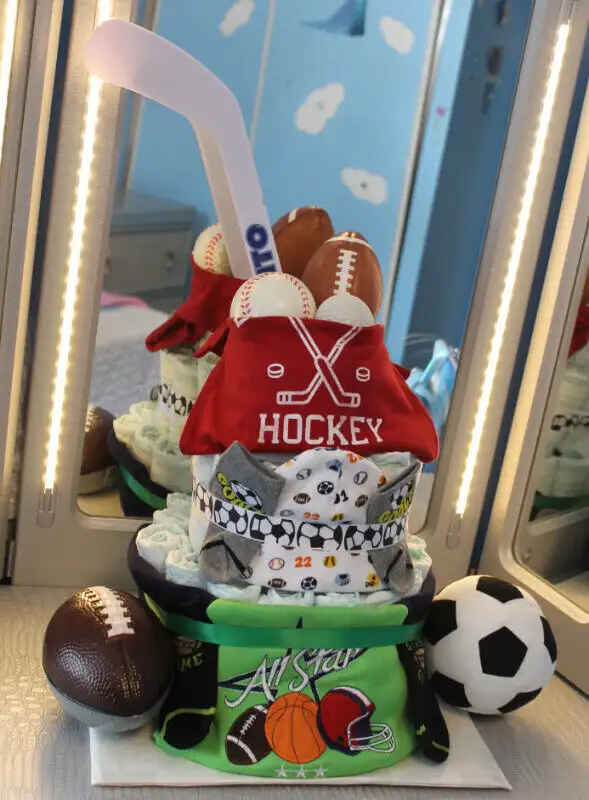 MY DIAPER CAKE CREATIONS in Bathing & Changing in Guelph - Image 11