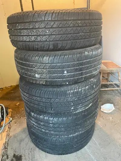 Continental Touring Contact AS 5 Tires plenty of tread. $120 for all 5