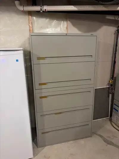Teknion lateral filing cabinet / storage tower, View more