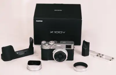Fujifilm x100v package, View more