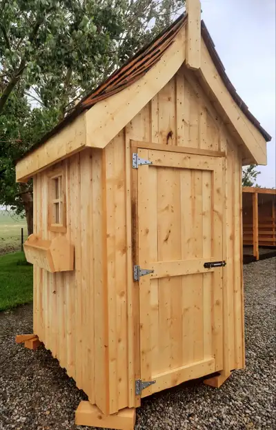 An outhouse is something no one can do without while camping at your favorite spot in the backwoods!...