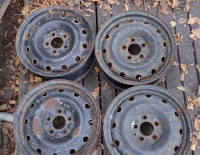 16" Mazda steel wheels winter rims, 5x114.3mm, set of four, $100