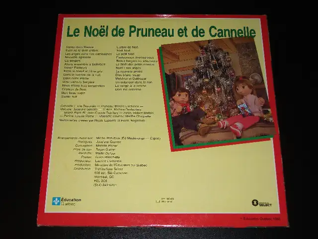 Passe-Partout - The Christmas of Pruneau and Canelle (1985) LP62863257278723121