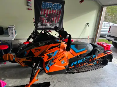 For sale - 2021 Arctic Cat Riot X 146. Sled has a brand new 2" paddle track and was just fully servi...