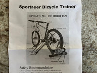 BNIB Sportneer Bike Bicycle Trainer Stand