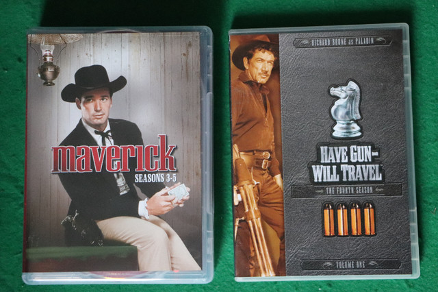 Maverick 1-5 (James Garner), Have Gun-Will Travel (Paladin) in CDs, DVDs & Blu-ray in Calgary