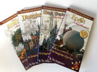 Disney - 4 livres "The Imagineering Field Guide to..." (anglais)
