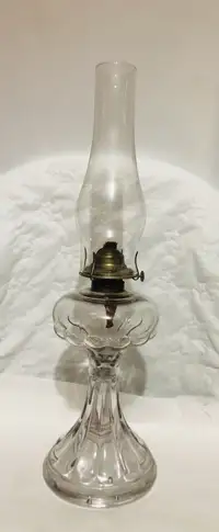 21” tall 1920-30s Eagle Oil lamp