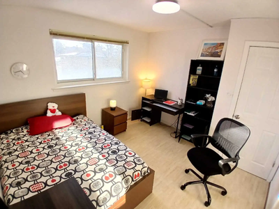 Available immediately all bills, internet included + Free laundry Bright Fully furnished Room on 1st...