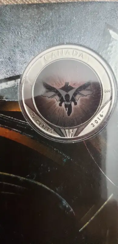 Canadian  25 Cents 3D Coin – Batman V Superman: Dawn of Justice, View more