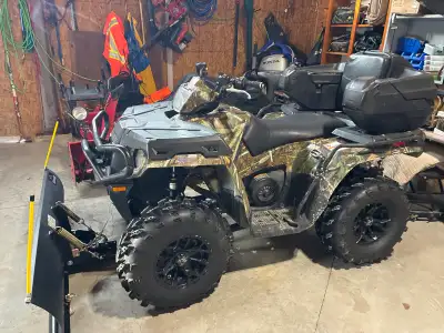 2013 Polaris sportsman 800 with 6547 km great running ATV excellent for plowing Asking 6500