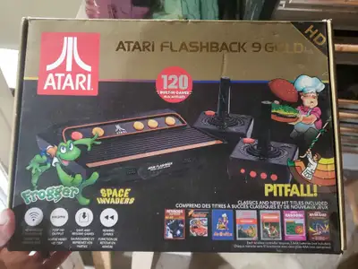 New, Sealed. Atari Flashback 9 Gold Console with 120 Games, View more