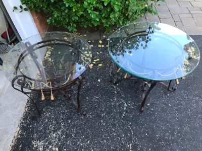 Glass Tables, Mirror and Lamp Set, View more