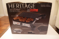 Heritage The Rock Non-Stick Panini Grill Press Stainless Steel