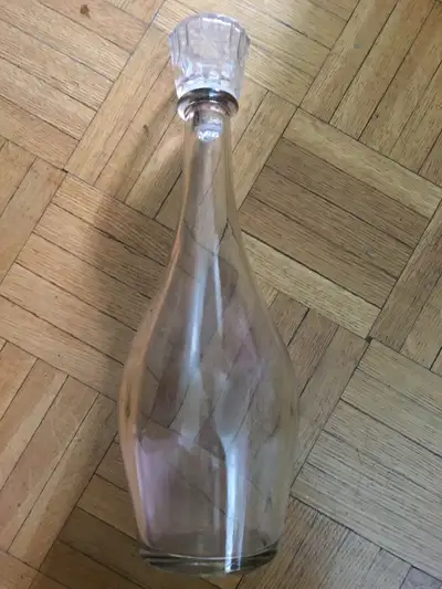 Clear Glass Decanter with Stopper, View more