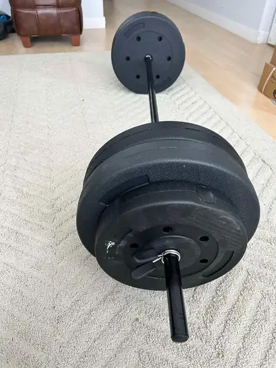 brand new barbell 110 lbs. (50 kg), View more