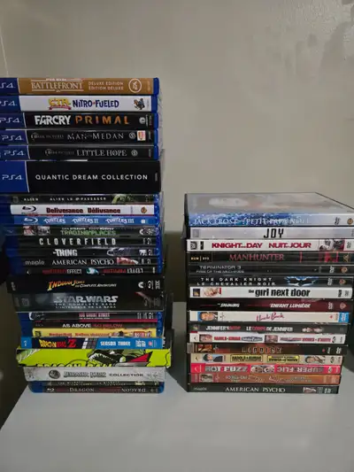 PS4 games, DVD's & Blu-Ray's (many older titles), View more